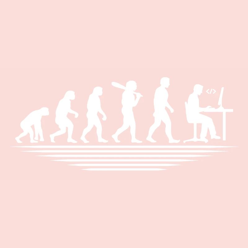 Coffee Coding Evolution Codeur Développeur Nerd Coffe
