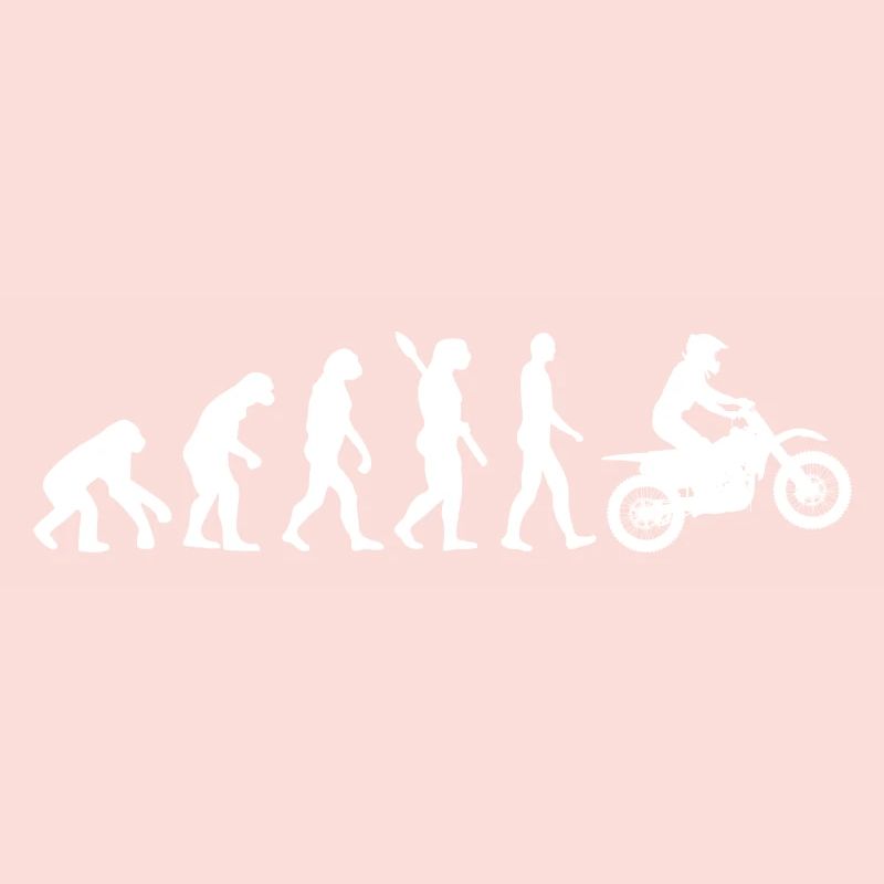 Evolution Graphic Dirt Biker Motorcycle Enduro Mot