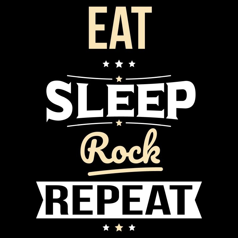 Eat Sleep Rock Repeat - Comedy Gift