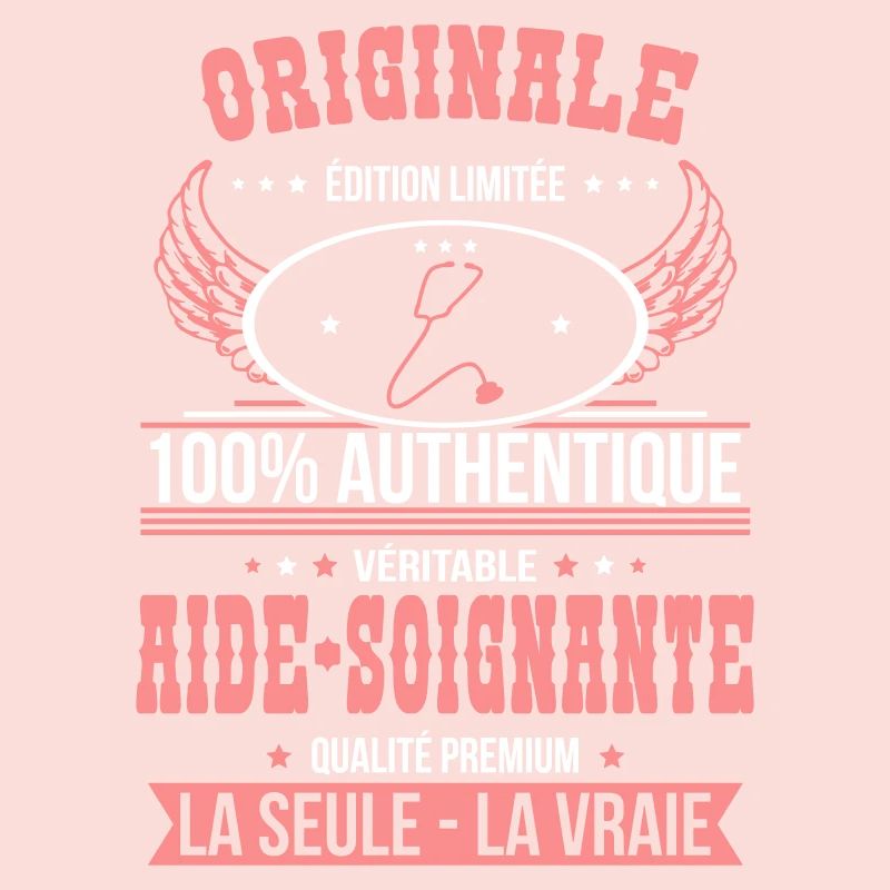 Authentique et véritable aide-soignante Originale
