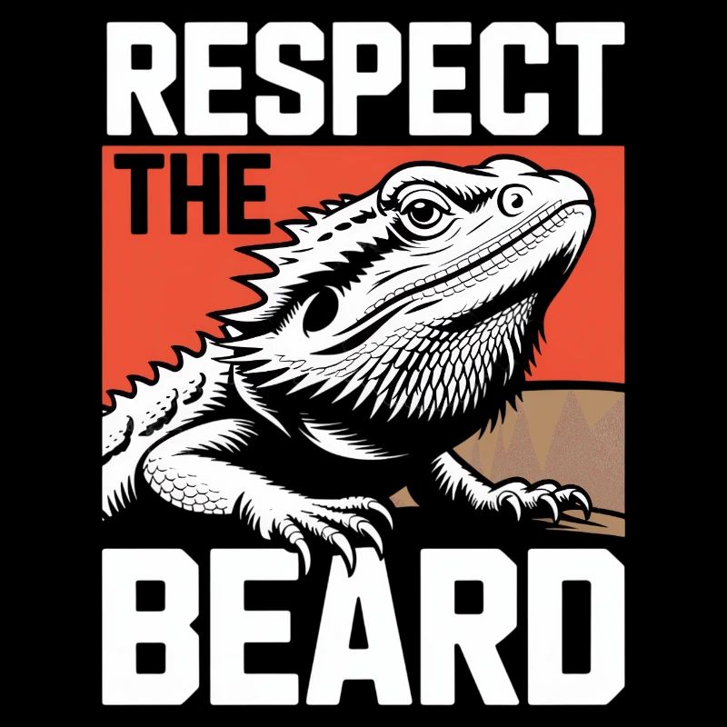 Respect the Beard! Bartagame Reptil Terraristik