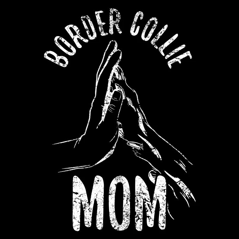 Border Collie Mama Mutter Vintage