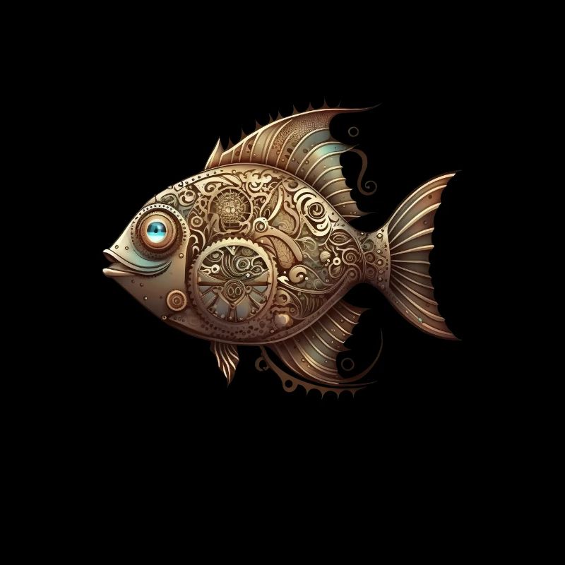 Gothic Fish Steampunk