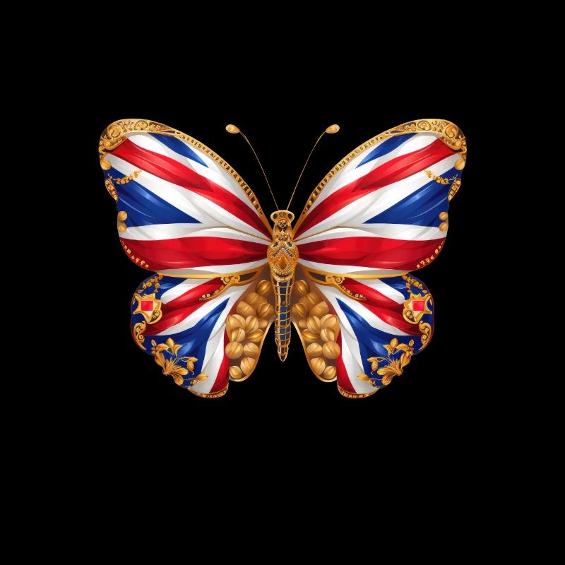 Union Jack Monarque Papillon