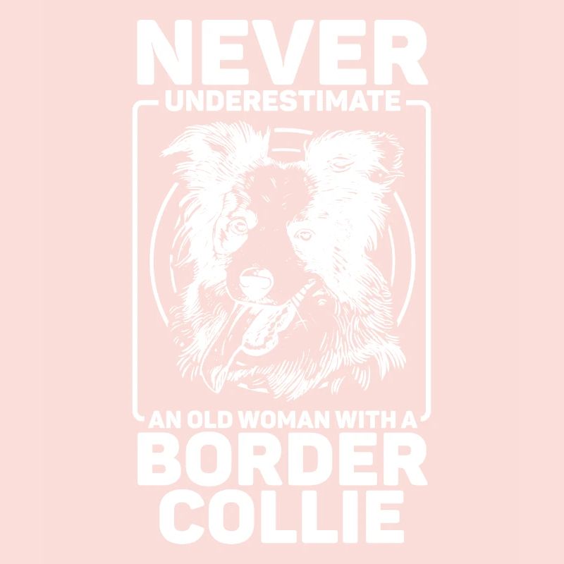 Conception unique de border collie pour