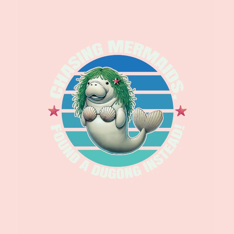 Dugong Manatee Comic en tant que Multiple Virgin