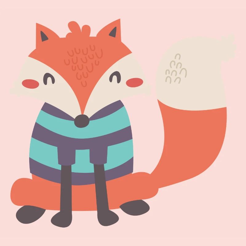 Renard doux avec Ringelpulli