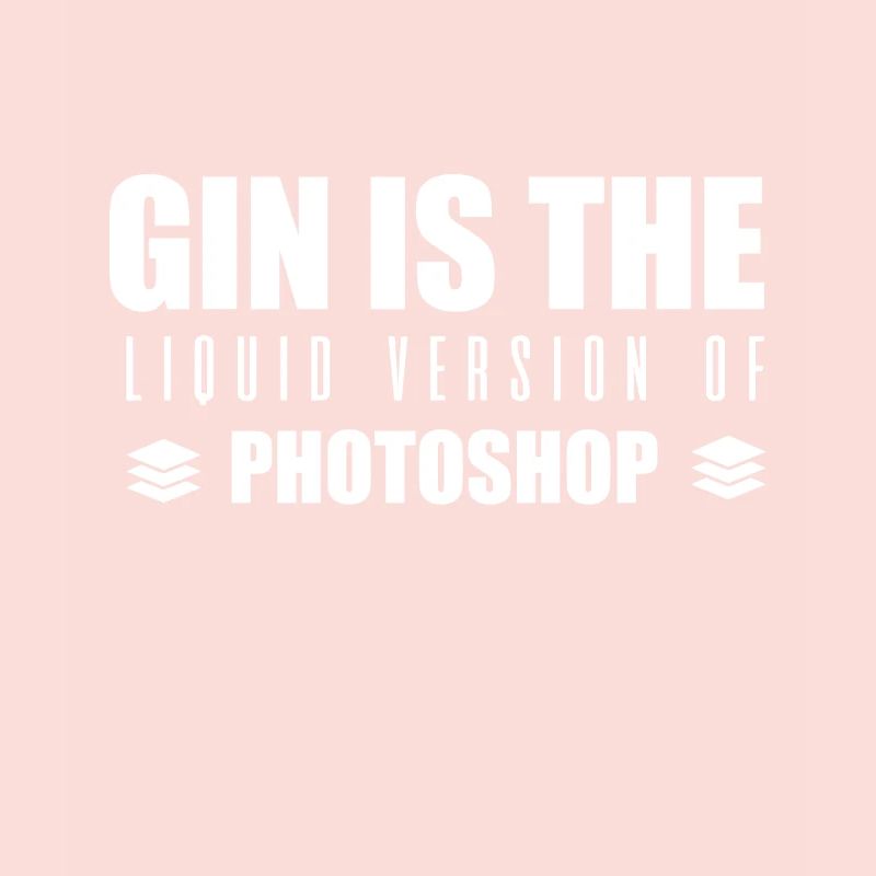 GIN - Version liquide de Photoshop - Tonic - Drink