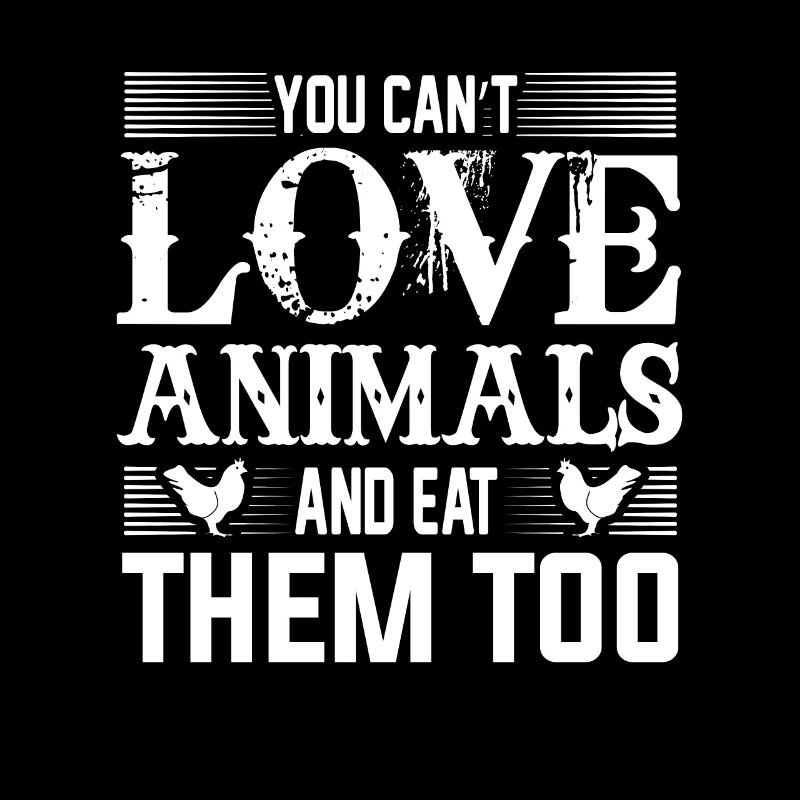 Tierschutz - Fleischfresser - Vegan - Vegetarier