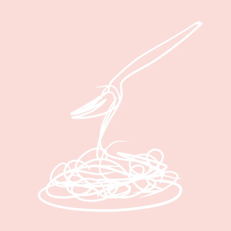 Spaghetti essen