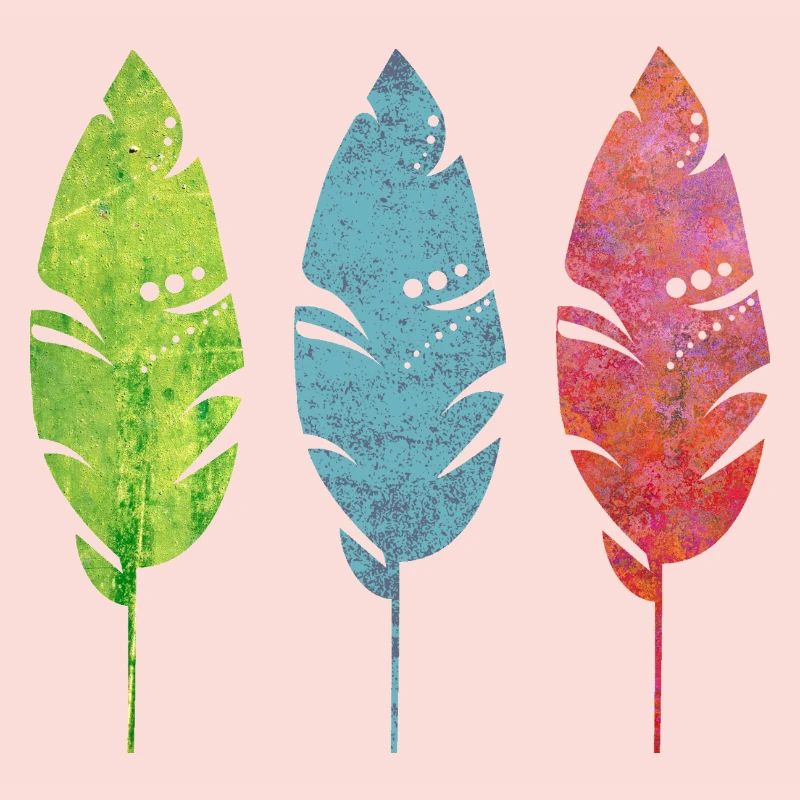 Three tender feathers