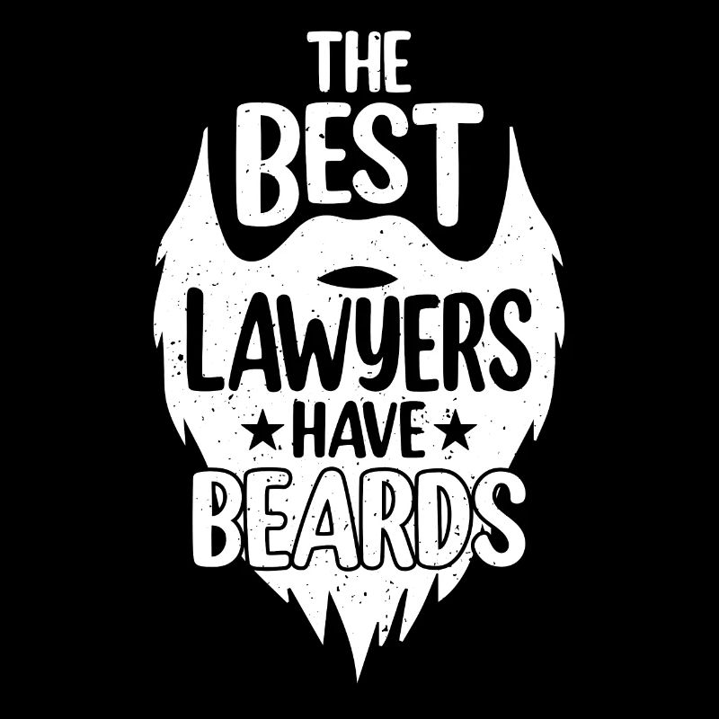 Avocat barbu Moustache Avocat Bart Gift