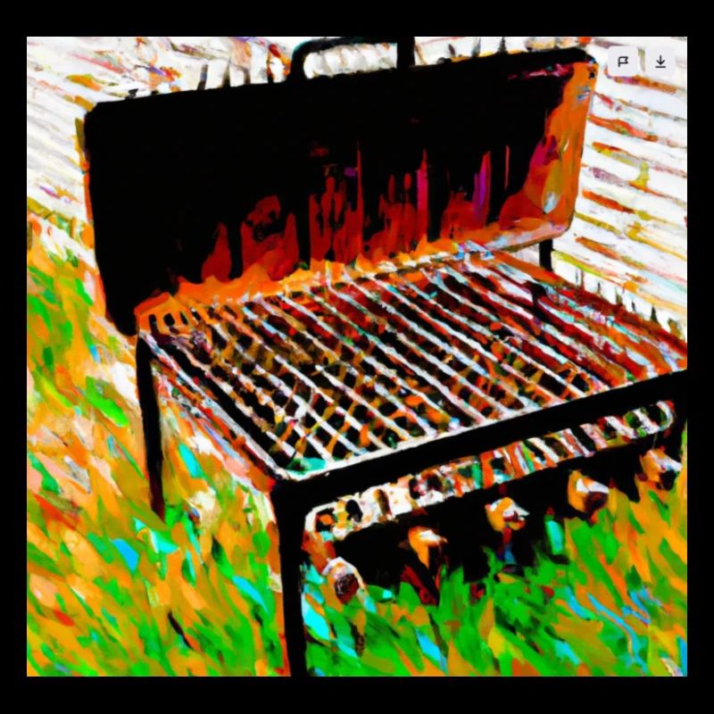 Grill der 50er Jahre