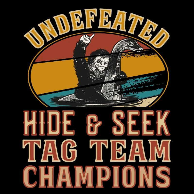 Nessie Bigfoot Invaincu Champions de cache-cache