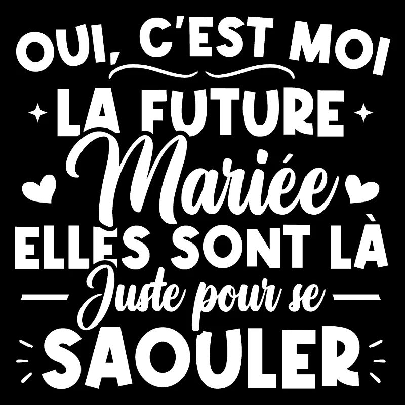 Oui, c'est moi la future mariée