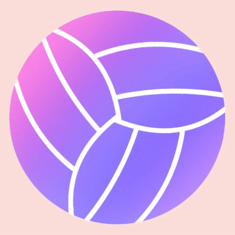 Rainbow Volleyball