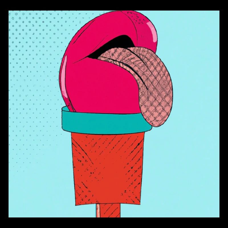 Die Eis-Zunge