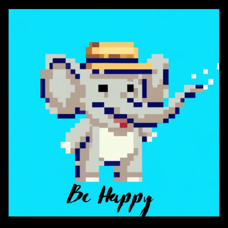 Be Happy Elefant