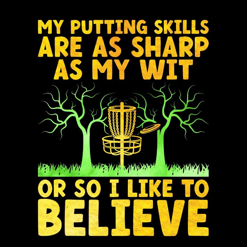 Disc Golf Player Disc Golfer Frisbee Player Par Pu