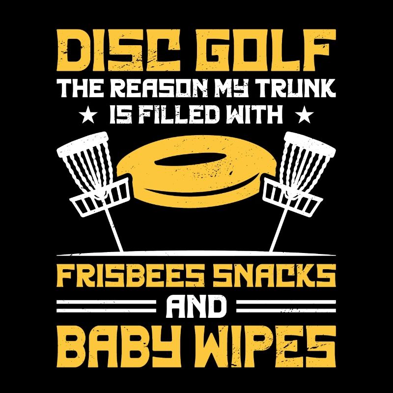 Disc Golf Player Disc Golfer Frisbee Player Par Pu