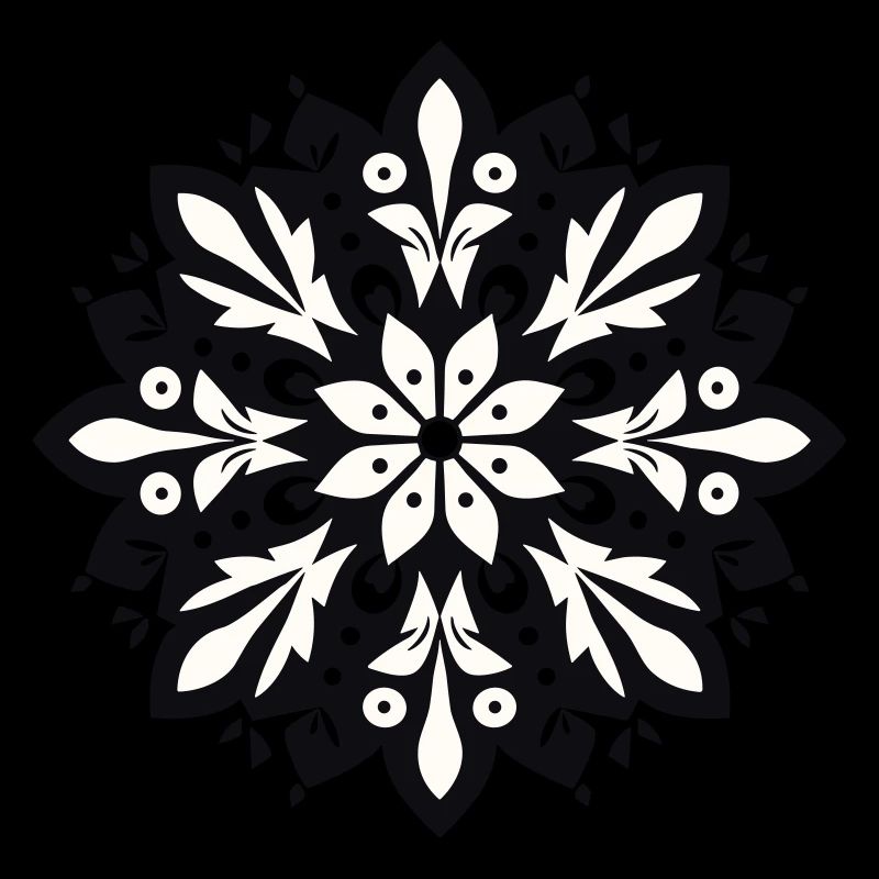 Snowflake pattern