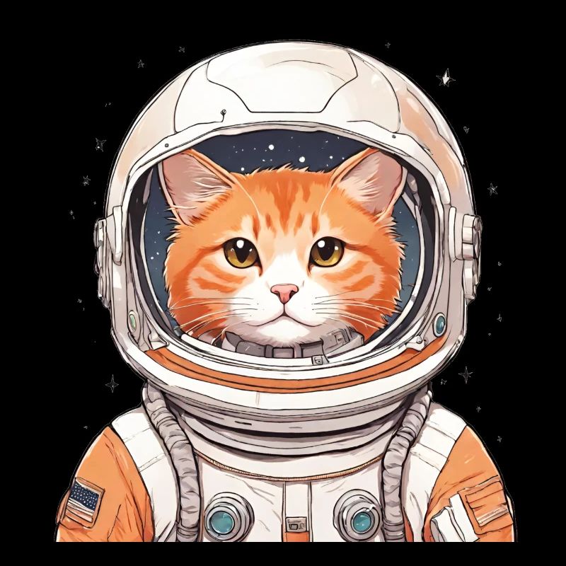 Astronauten-Katze