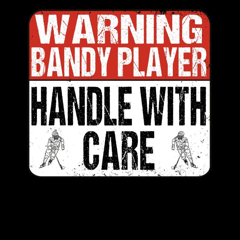 Avertissement Bandy Player Manipuler avec précaution