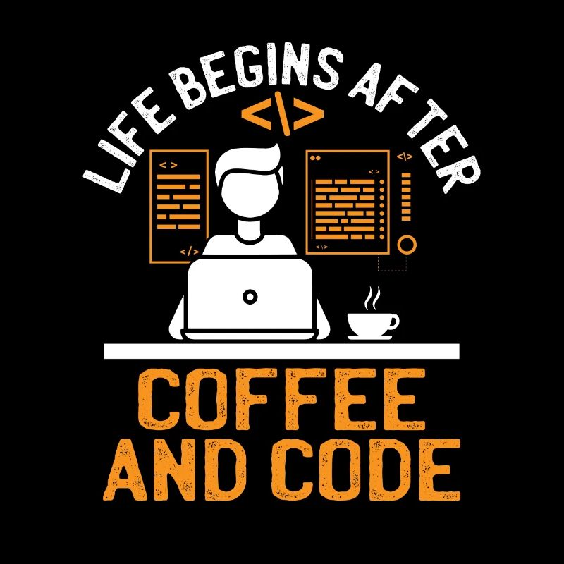 Café Codage Programmeur Codeur Développeur Nerd Coff