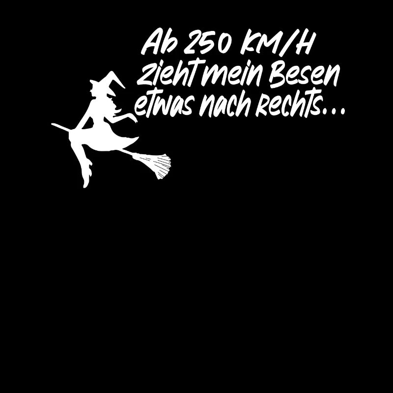 From 250 KM/H my broom pulls to the right - witch