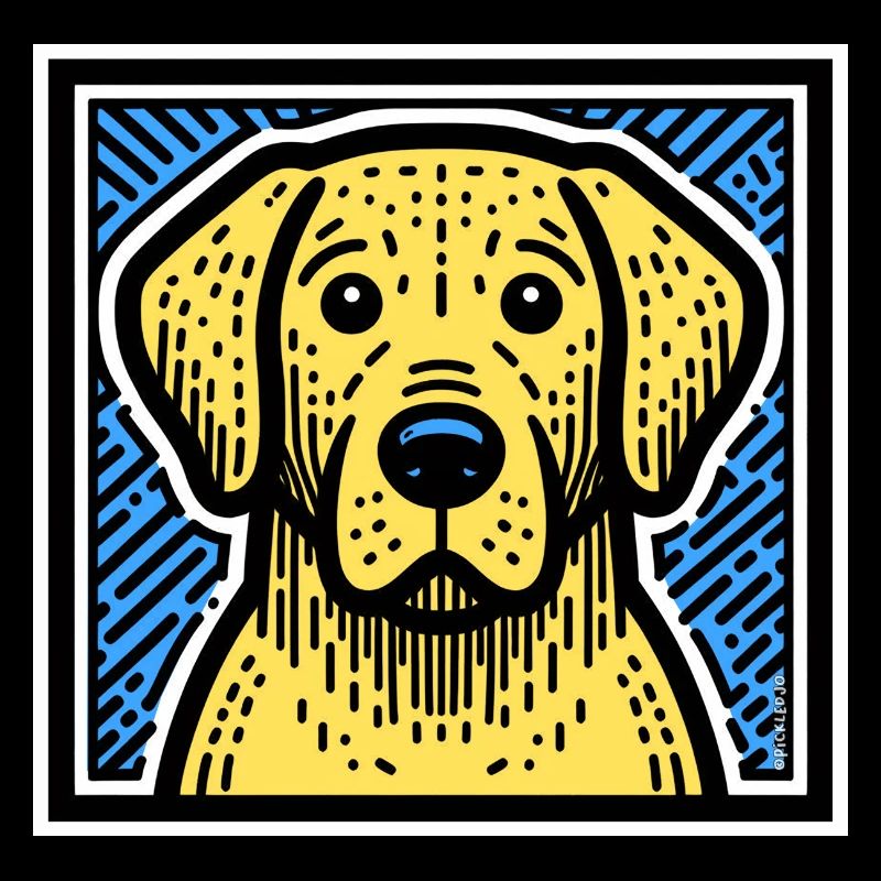 Labrador Retriver Pop Art