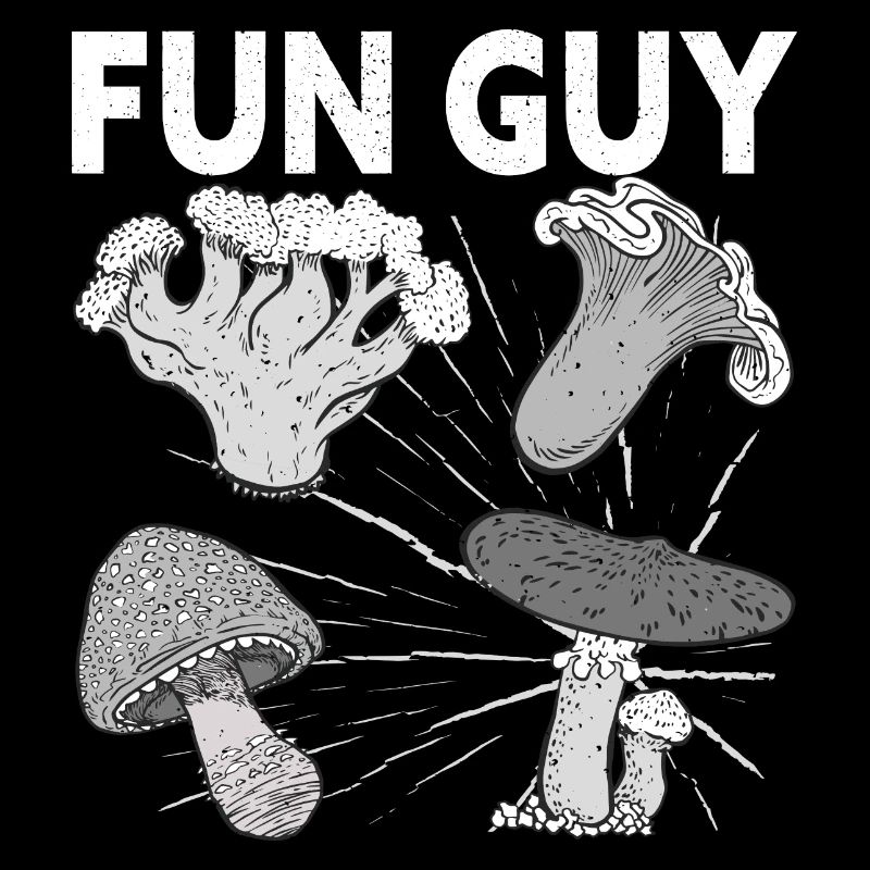 Fun Guy Chasse aux champignons Mycologue