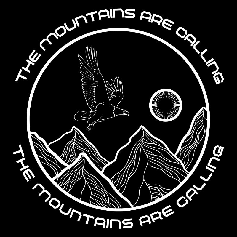 The mountains are calling white