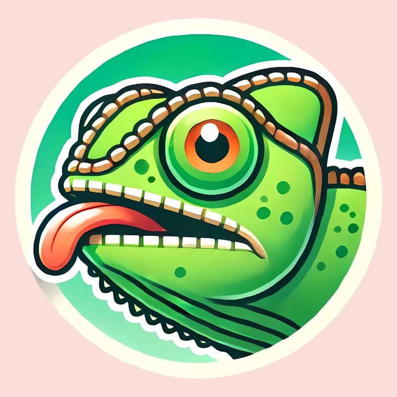 Conception originale de l’insigne de puissance caméléon