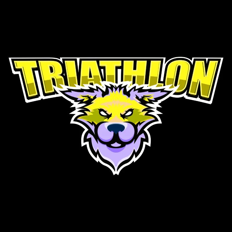 Mascotte de triathlon d’un lycée américain