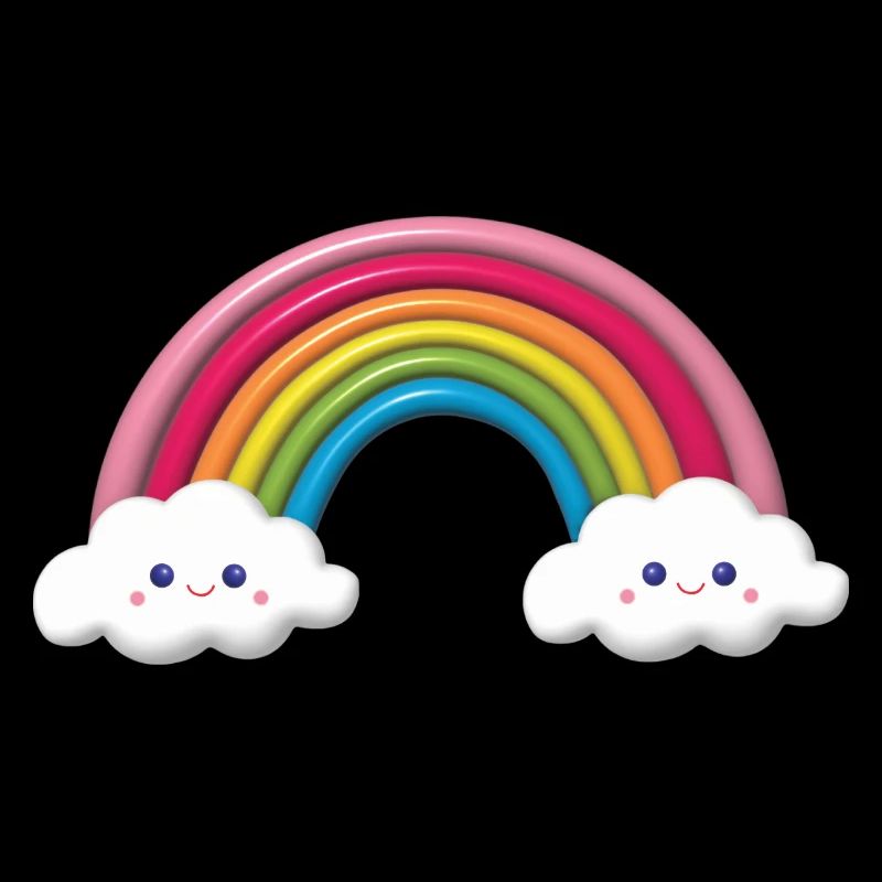 Regenbogen Luftballoon