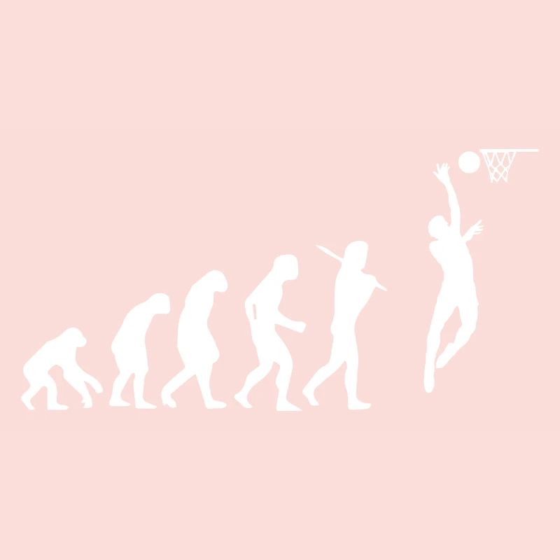 Basketball Basketballspieler Geschenk Evolution