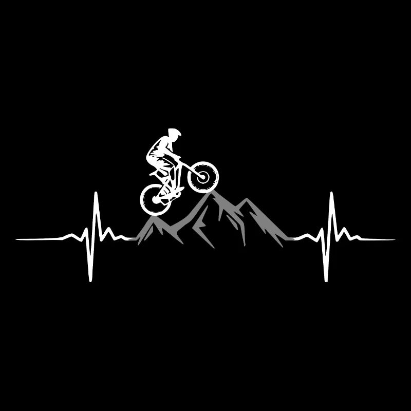 VTT + montagne = rythme cardiaque