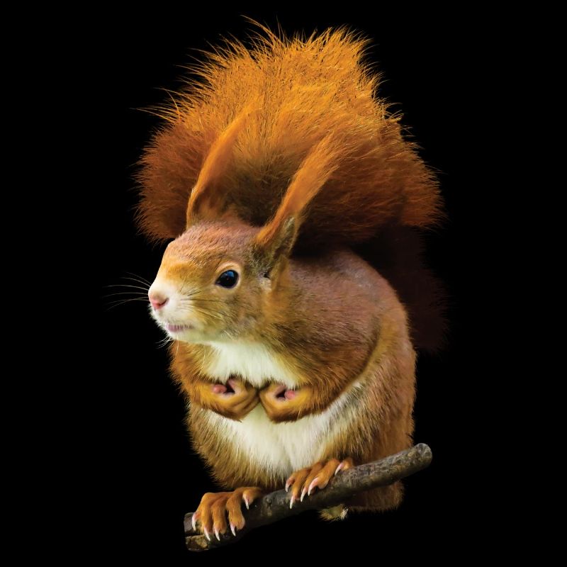 Squirrel Sweet cute cute cool drolly fun