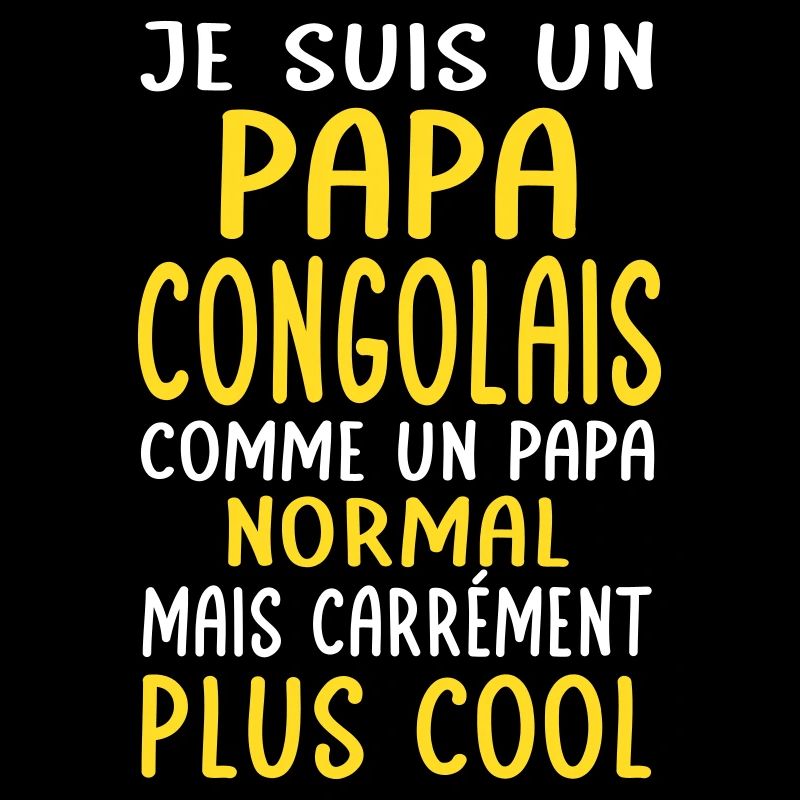 Papa Congolais comme un papa normal plus cool