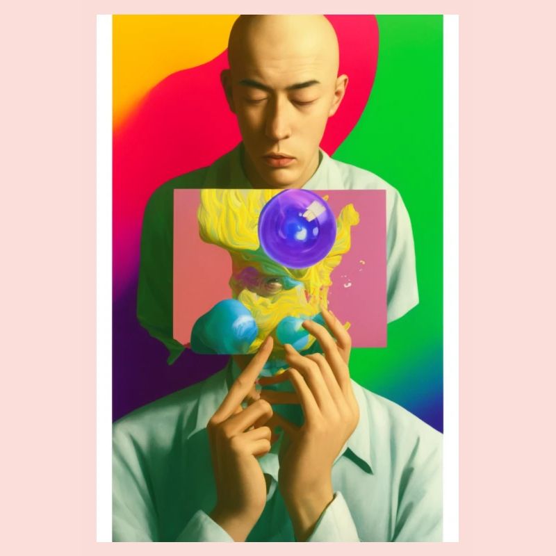 LSD TRIPPING PICTURE - TRIPPING ART WORK