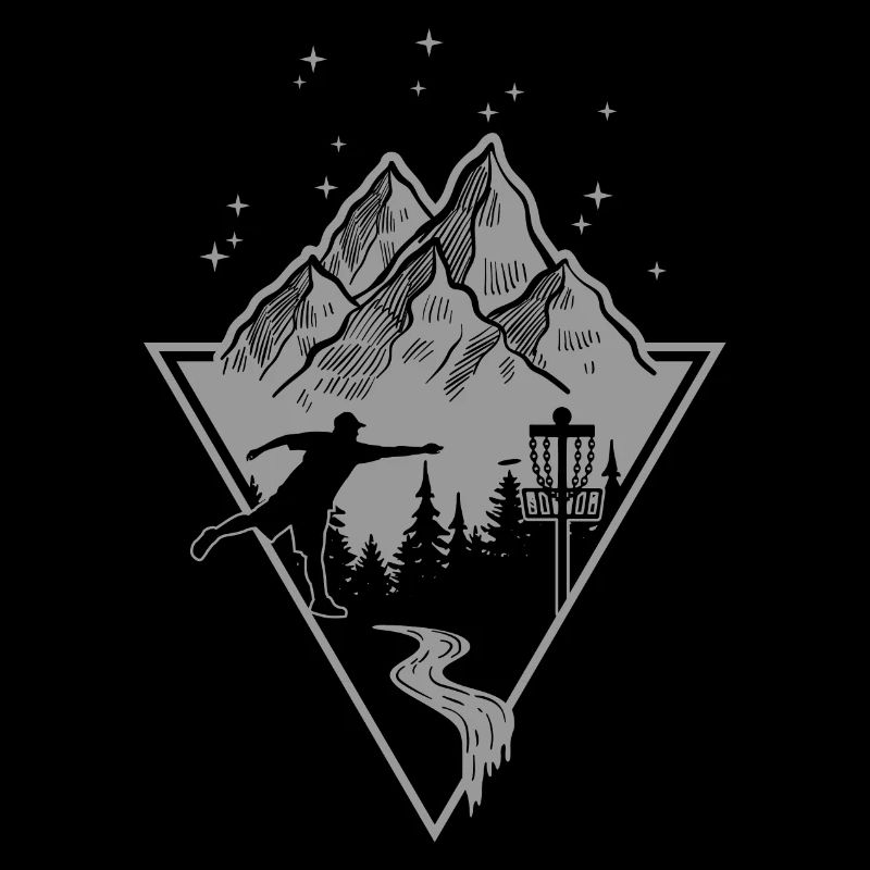 Disc Golf - Disc Golfing Player Ultimate Frisbee