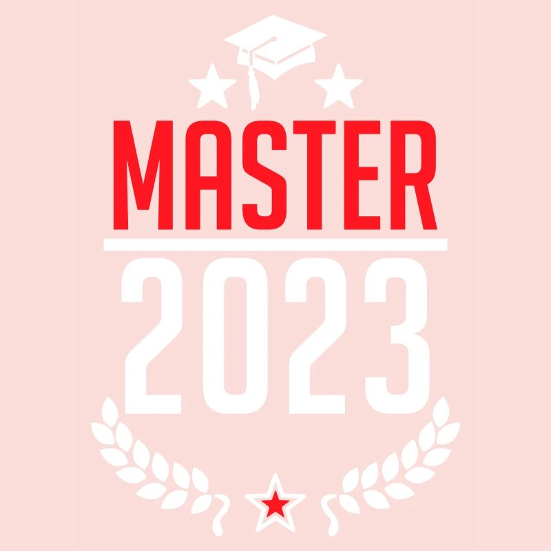 Abschluss 2023 - Master 2023 Studium Student Uni