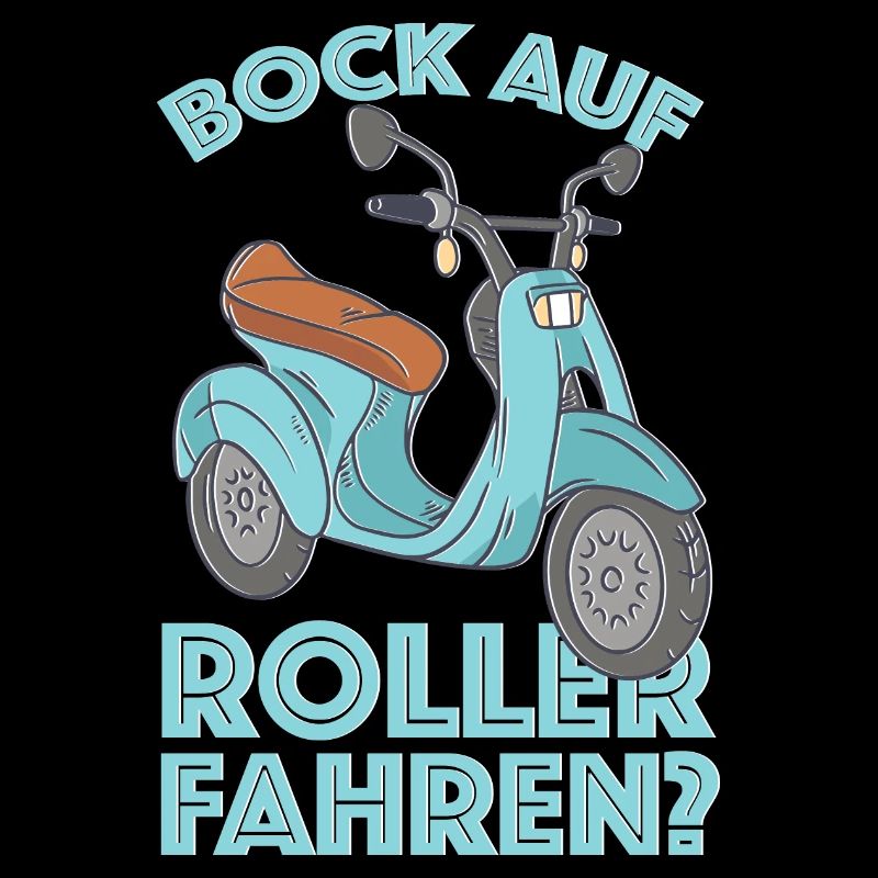 Bock auf Roller fahren Motorroller Scooter Outfit