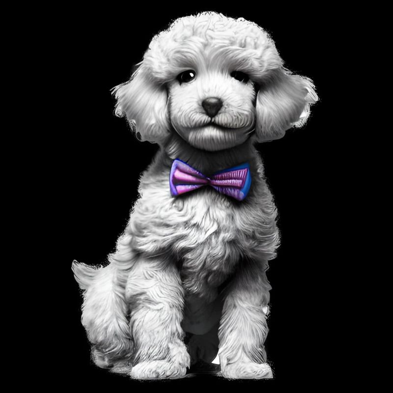 chiot caniche chien propriétaire caniche chiot chien amour