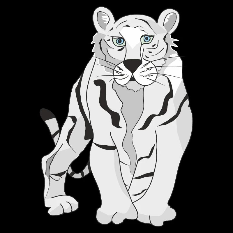 Der weiße Tiger