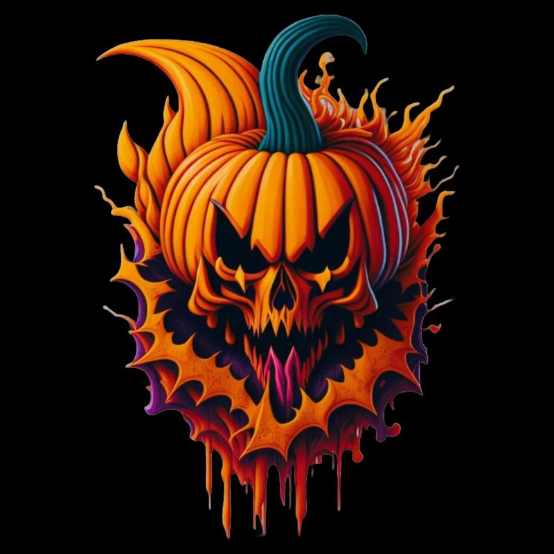 halloween citrouille maléfique