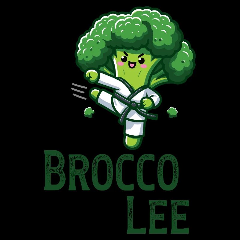 Broccoli Martial Arts Master Brocco Lee