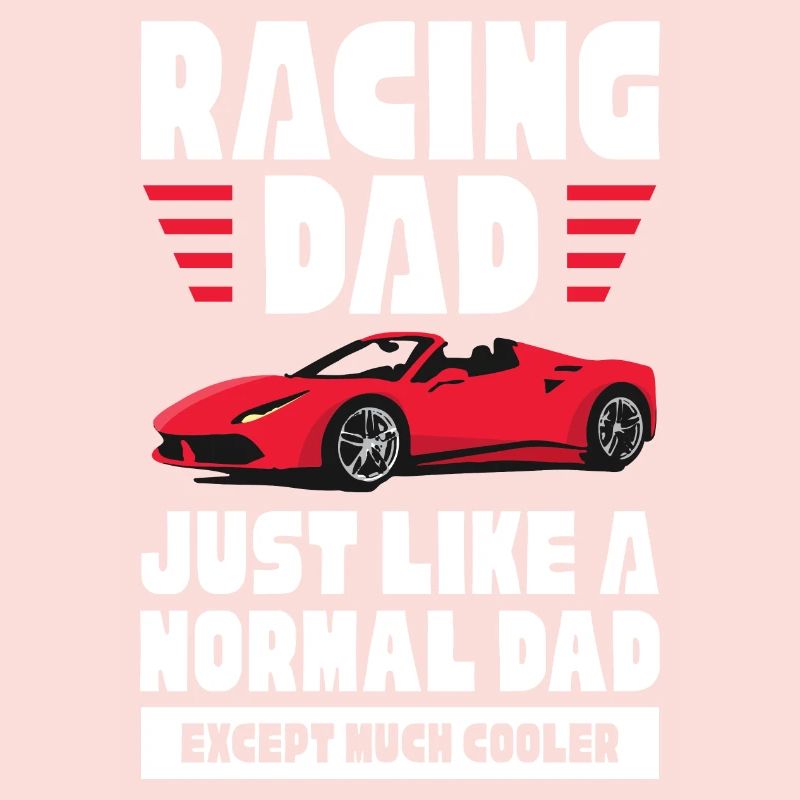 Papa de course comme un design normal mais beaucoup plus cool