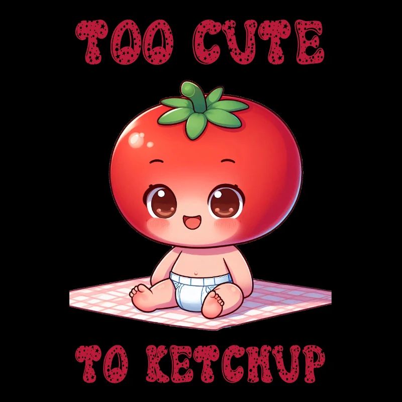 Trop mignon pour le ketchup