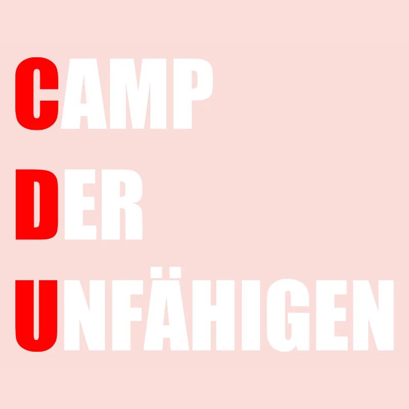 CDU Camp de l’incompétent Drôle